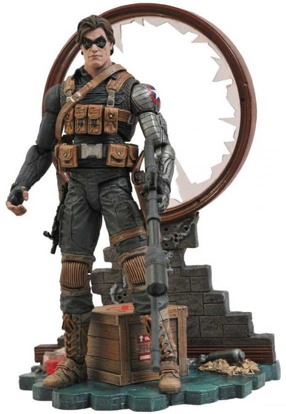 Disney Store Exclusive Marvel Select The Winter Soldier Figure
