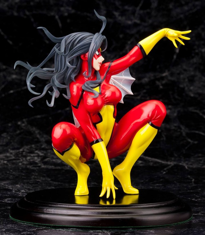 Kotobukiya 2014 Bishoujo Spider-Woman Statue Side