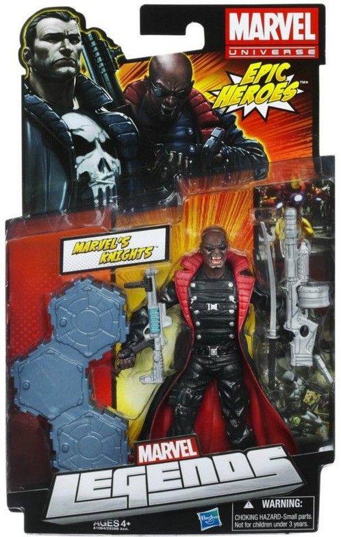 Marvel Legends Blade the Vampire Hunter Variant Running Change Figure Packaged