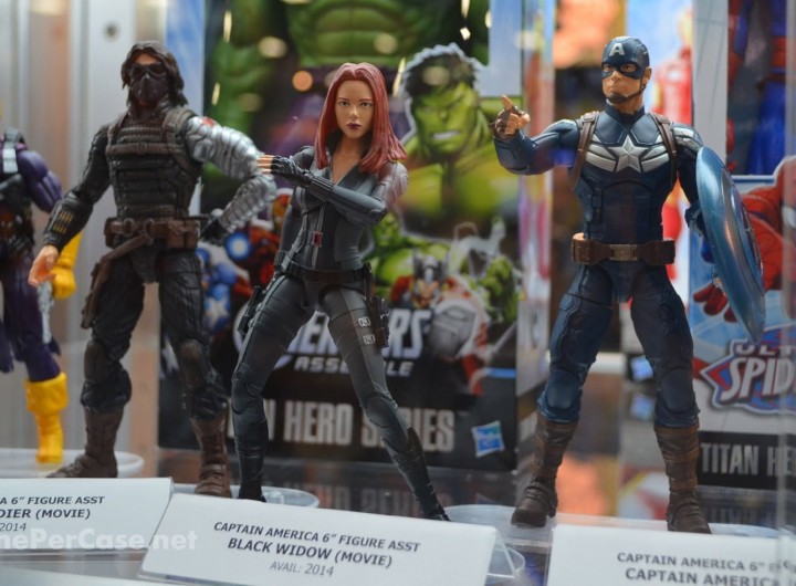 Marvel Legends Captain America Winter Soldier Movie Figures 2014