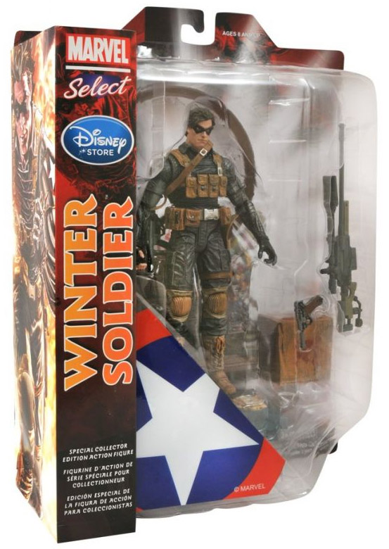 Marvel Select Winter Soldier Exclusive Figure Packaged