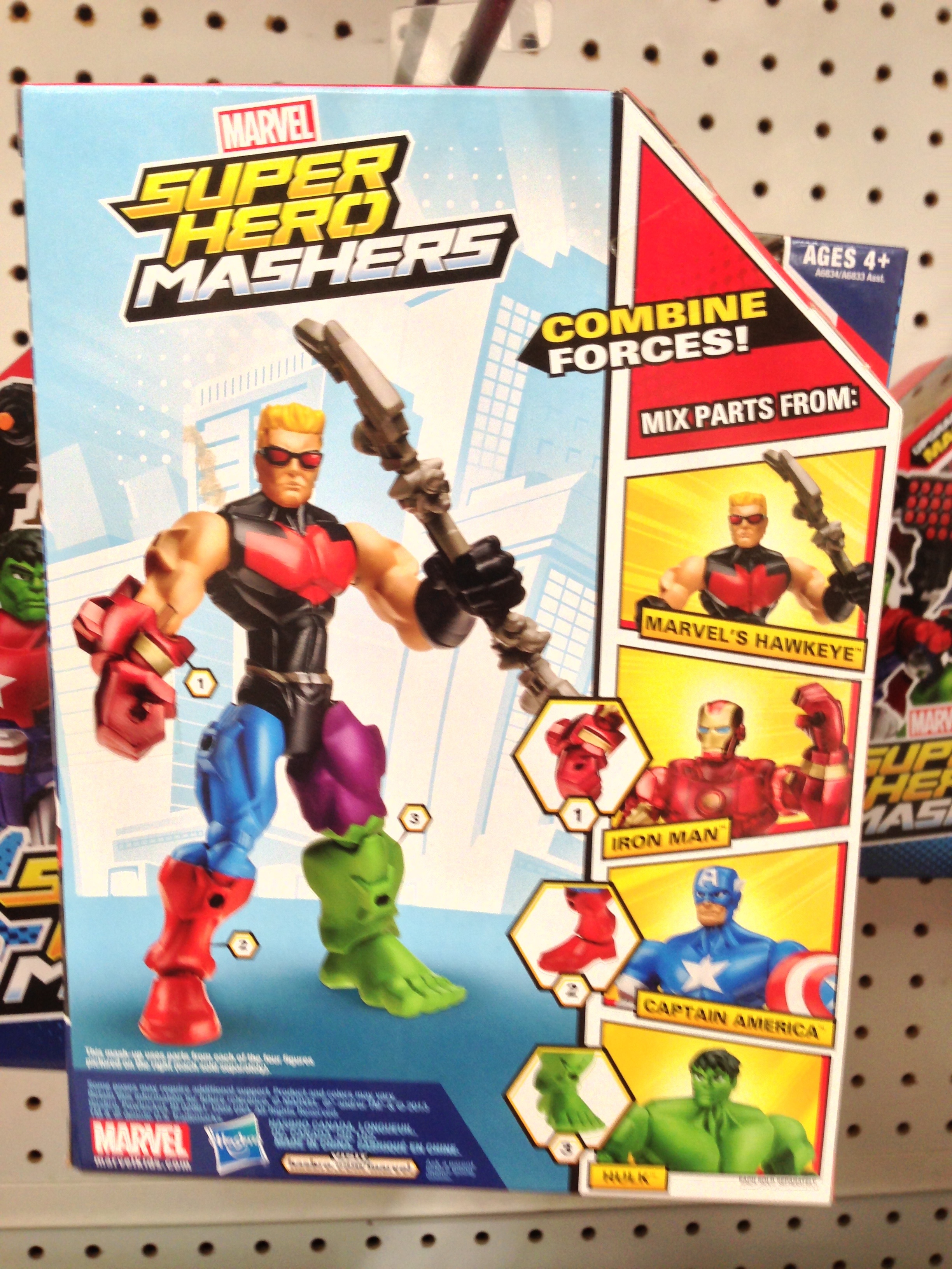 Hasbro 2014 Marvel Super Hero Mashers Figures Released