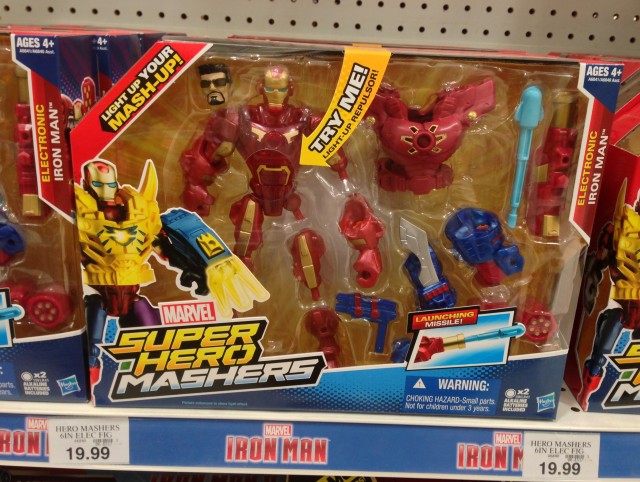 Iron Man Marvel Superhero Mashers Action Figure Packaged