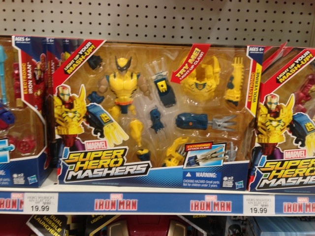 Marvel Superheroes Mashers Wolverine Action Figure Boxed