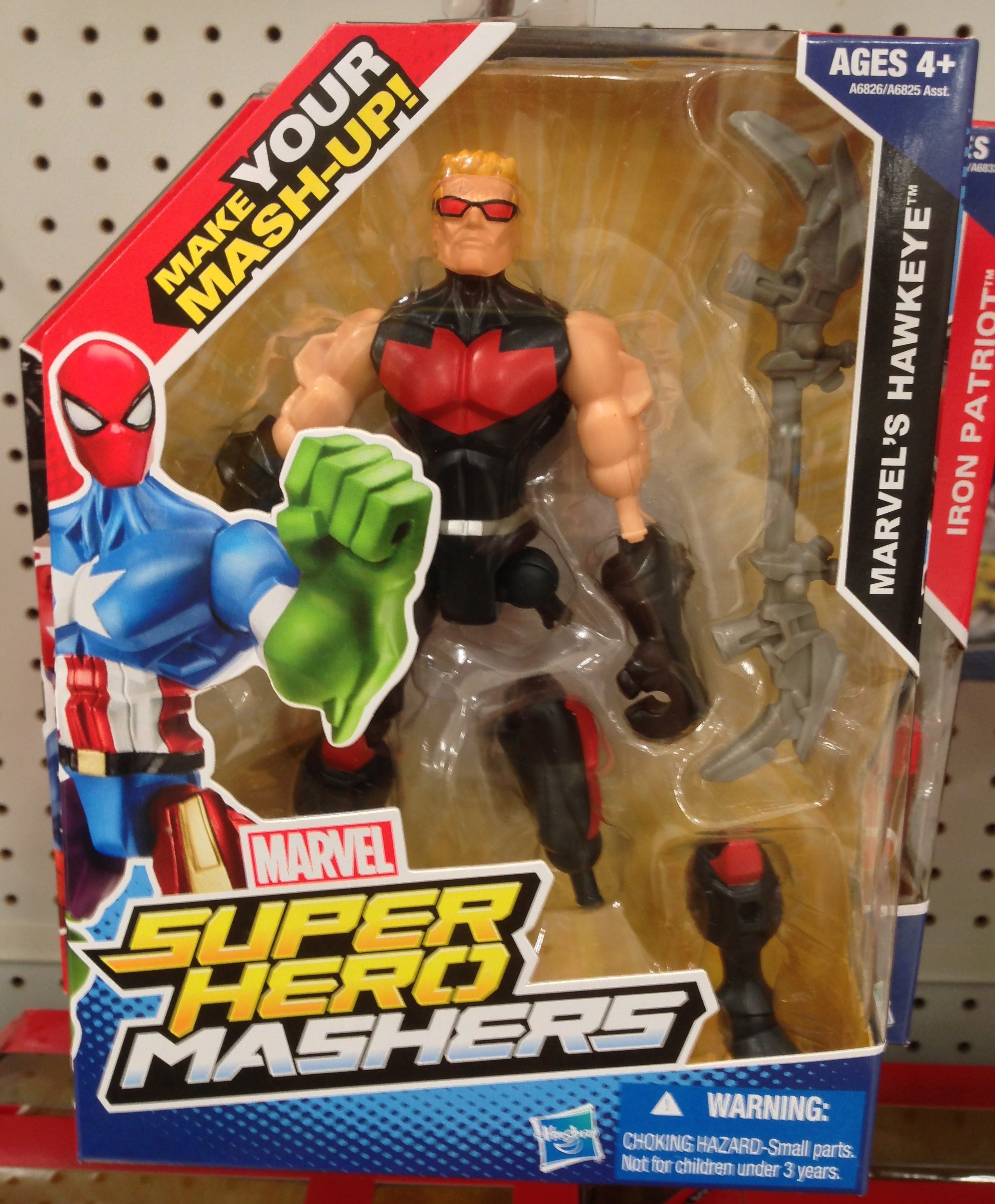 hasbro super hero mashers
