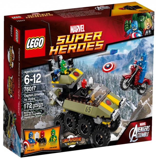 76017 LEGO Marvel Captain America vs. Hydra Box