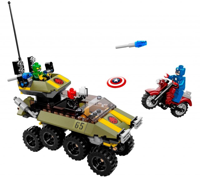 LEGO 2014 Marvel Superheroes Captain America vs. Hydra 76017 Set