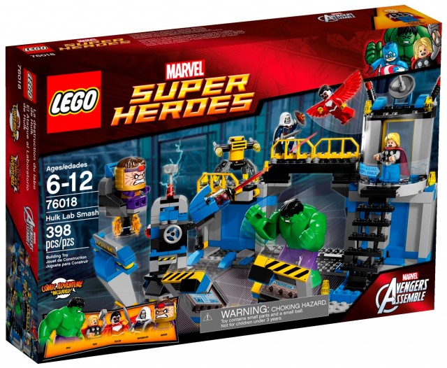 LEGO Marvel 2014 Hulk Lab Smash 76018 Box