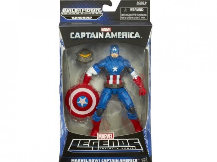 Marvel Legends Infinite Series Marvel NOW Captain America Figure Packaged