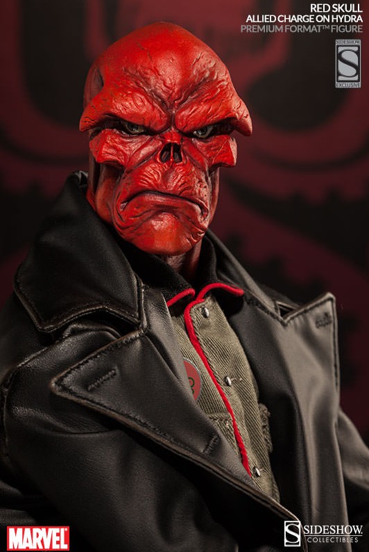 Sideshow Exclusive Red Skull Premium Format Figure Extra Scowling Head