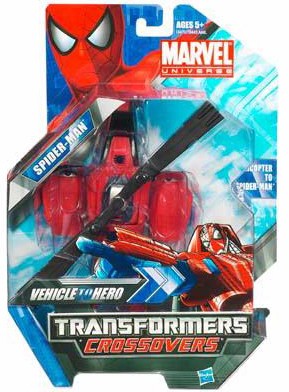 Transformers Marvel Spider-Man Helicopter Toy
