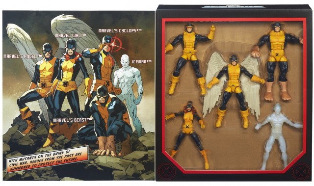 2014 Marvel Legends All-New X-Men Original X-Men Figures Set Packaged
