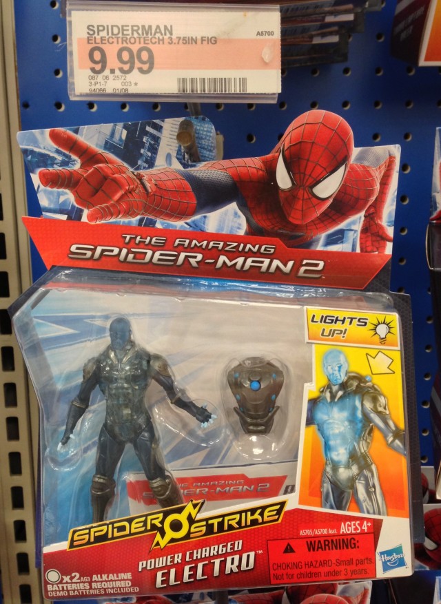 Amazing Spider-Man 2 Electro 3 3/4" Marvel Universe Figure