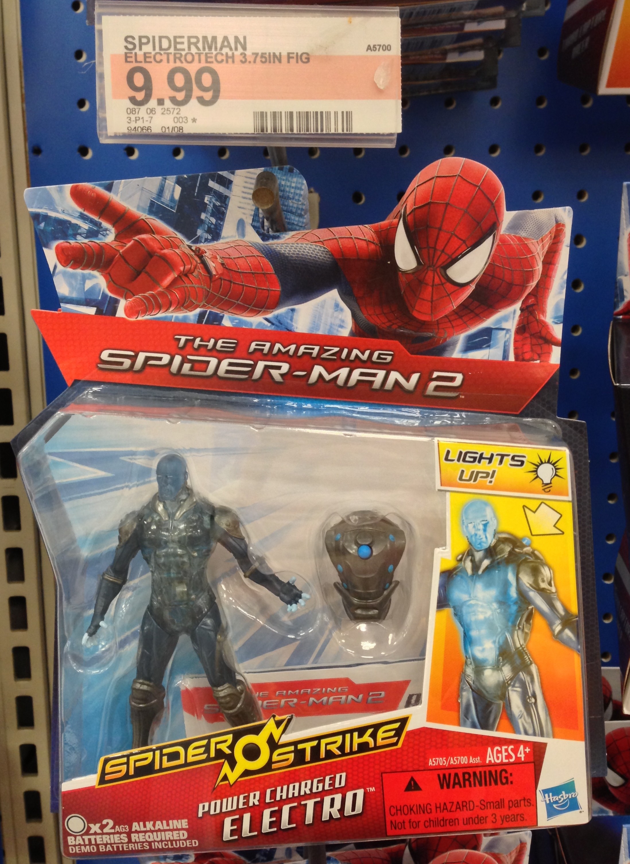 amazing spiderman 2 action figure
