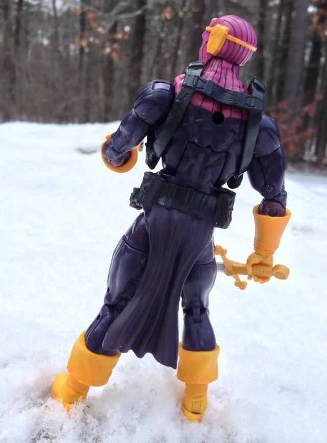 6" Marvel Legends 2013 Baron Zemo Figure Back