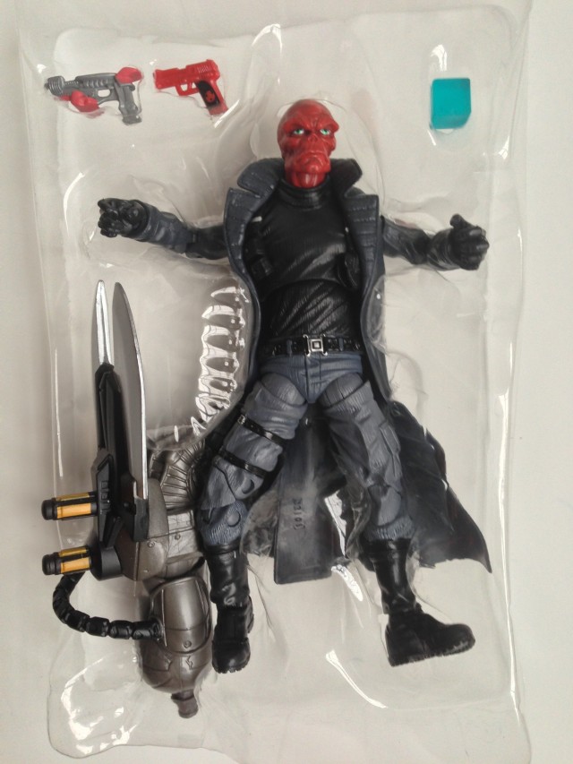 Captain America Marvel Legends Infinite Series Red Skull Figure and Accessories