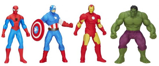 Avengers All-Stars Wave 1 Spider-Man Thor Hulk Captain America