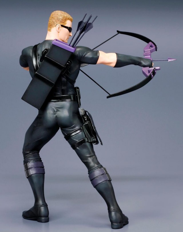 Back of Kotobukiya Artfx+ Marvel Now Hawkeye Figure