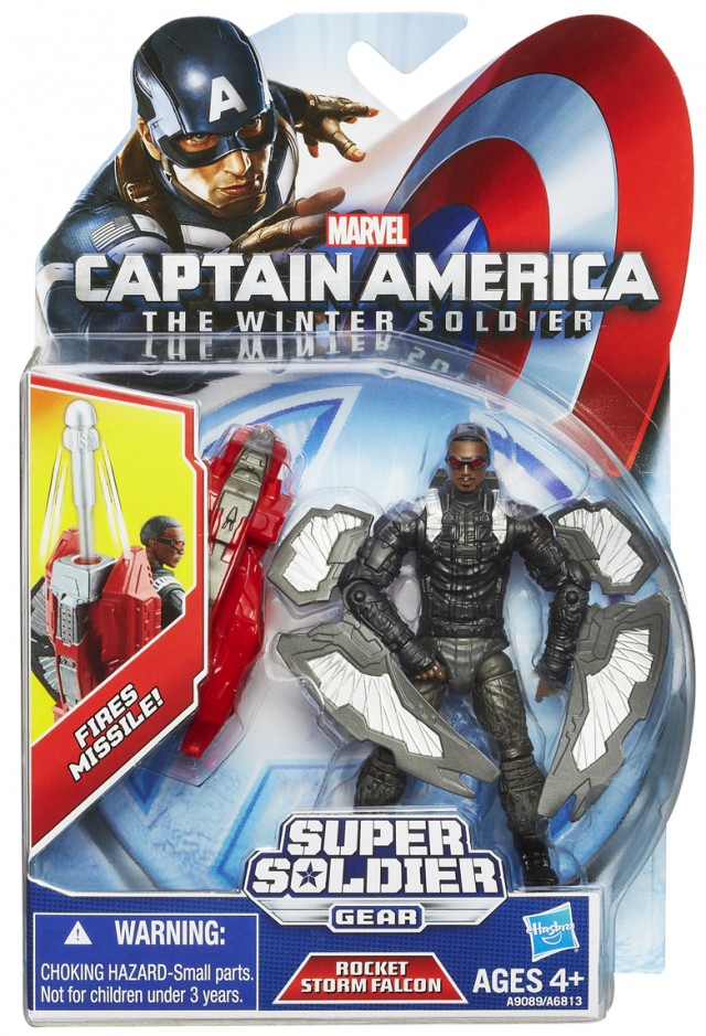 Captain America Rocket Storm Falcon Movie Action Figure Packaged