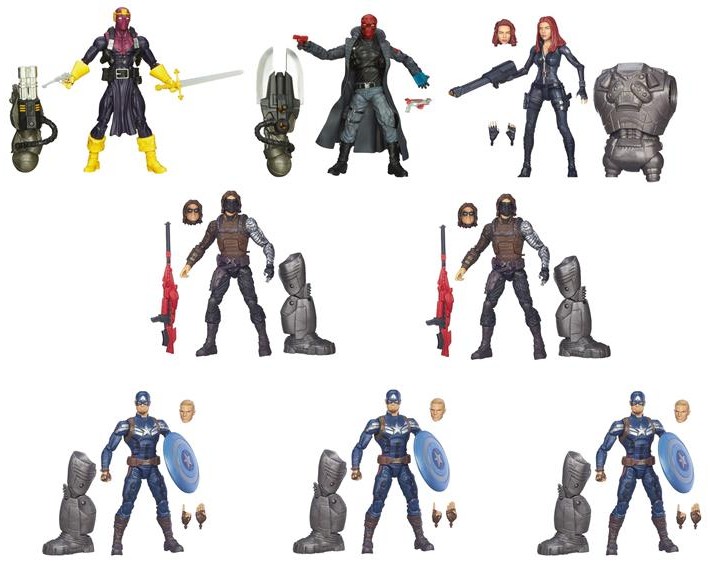 marvel legends winter soldier 2 pack