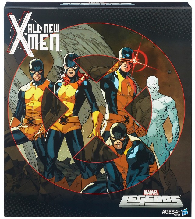 Exclusive Marvel Legends 2014 All-New X-Men Set Box Front