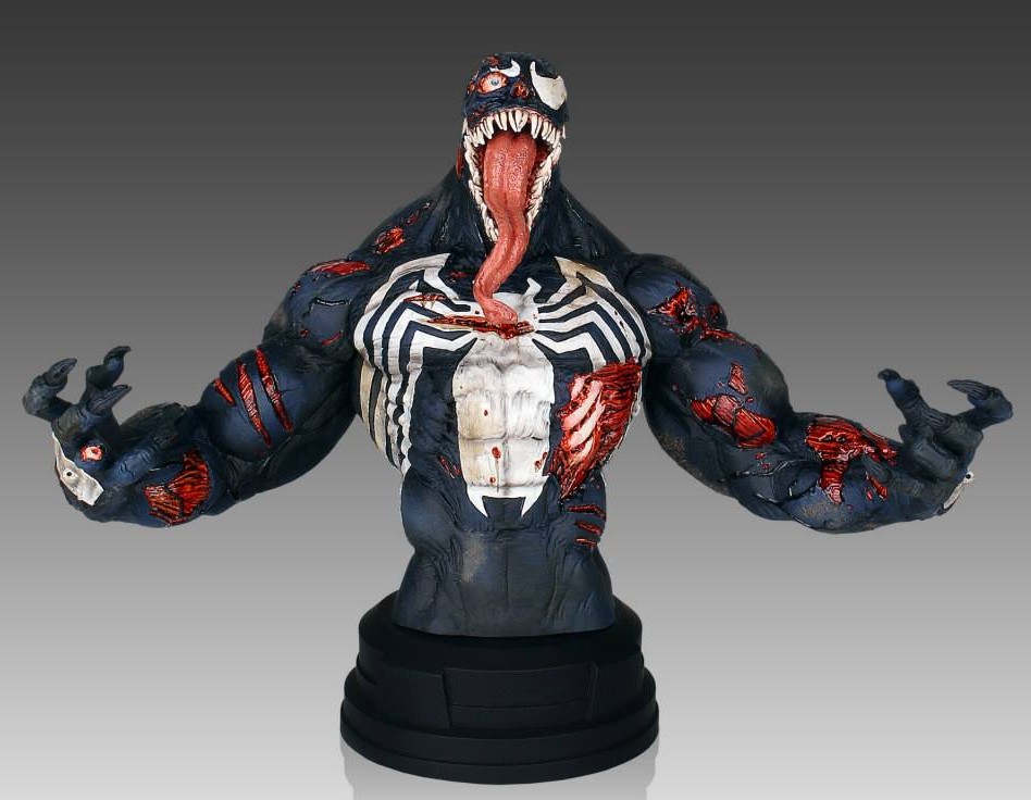 Marvel Zombies Venom Zombie Mini Bust Photos & PreOrder