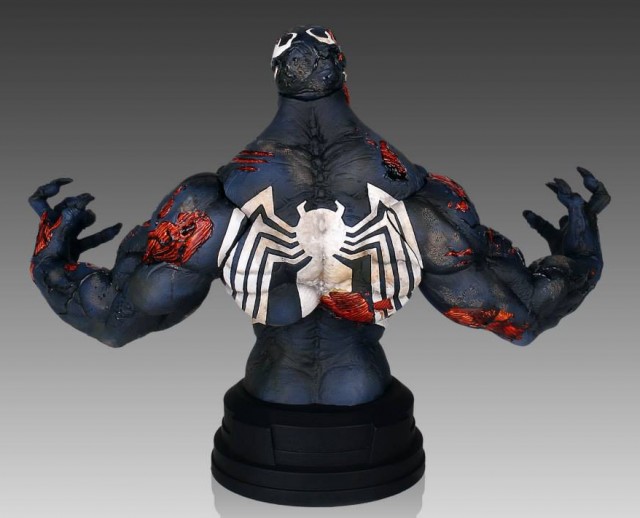Gentle Giant Zombie Venom Mini Bust Back