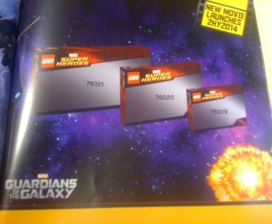 LEGO Guardians of the Galaxy Sets Announced