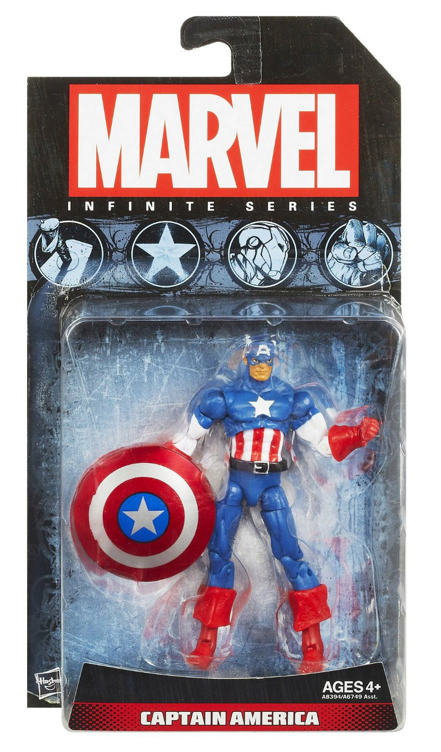 Marvel Avengers Captain America 6" Figure 2017 MOC Hasbro for sale online 