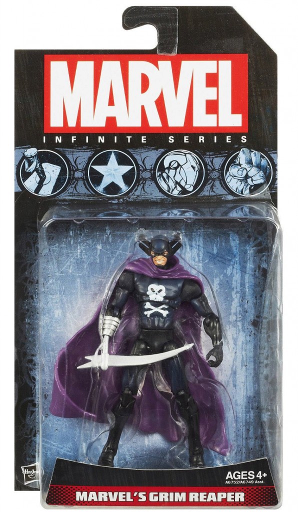 Marvel Avengers Infinite Series Grim Reaper Figure Packaged
