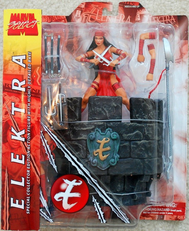 Marvel Select Elektra Figure Packaged