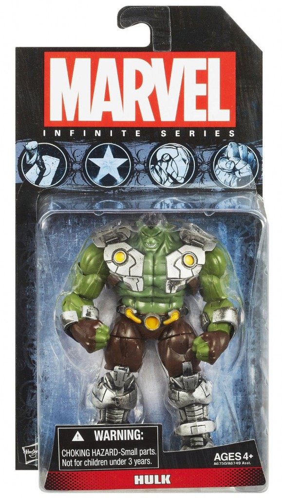 Marvel Universe 2014 Avengers Infinite Series Hulk Figure Packaged