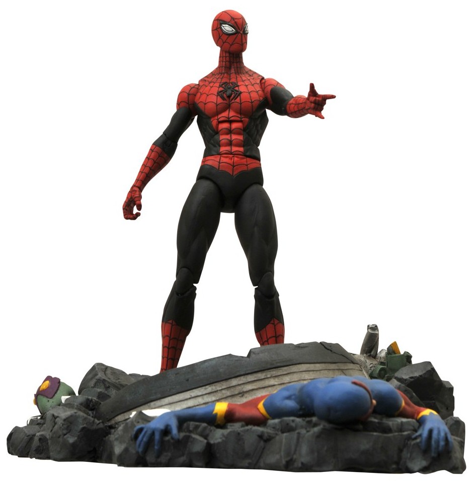 Superior spider deals man figure