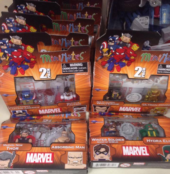 Marvel Minimates TRU Toys R Us Wave 18 Marvel Now Thor & Absorbing Man 