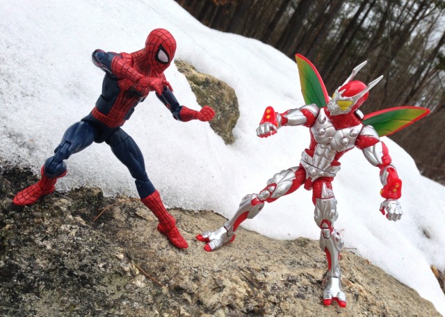 Amazing Spider-Man 2 Marvel Legends Figure vs Ultimate Beetle