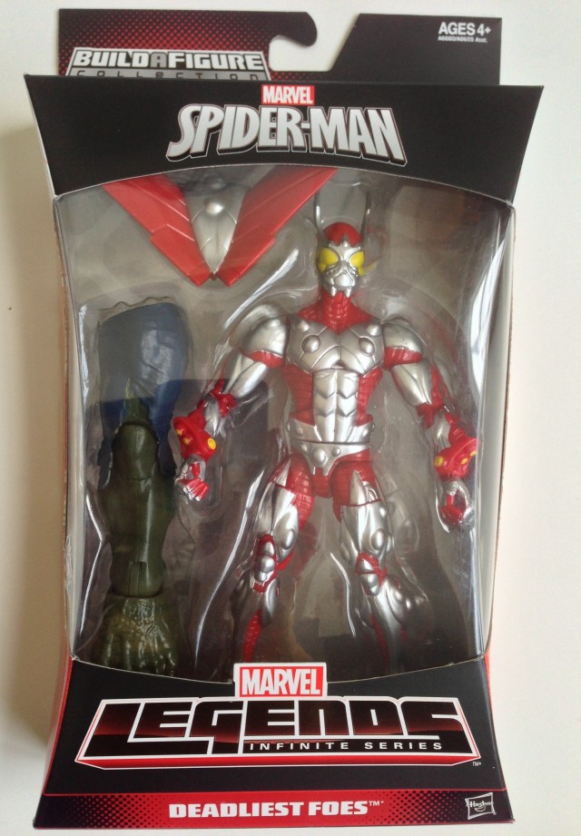 Spider-Man Marvel Legends 2014 Ultimate Beetle Deadliest Foes Packaged