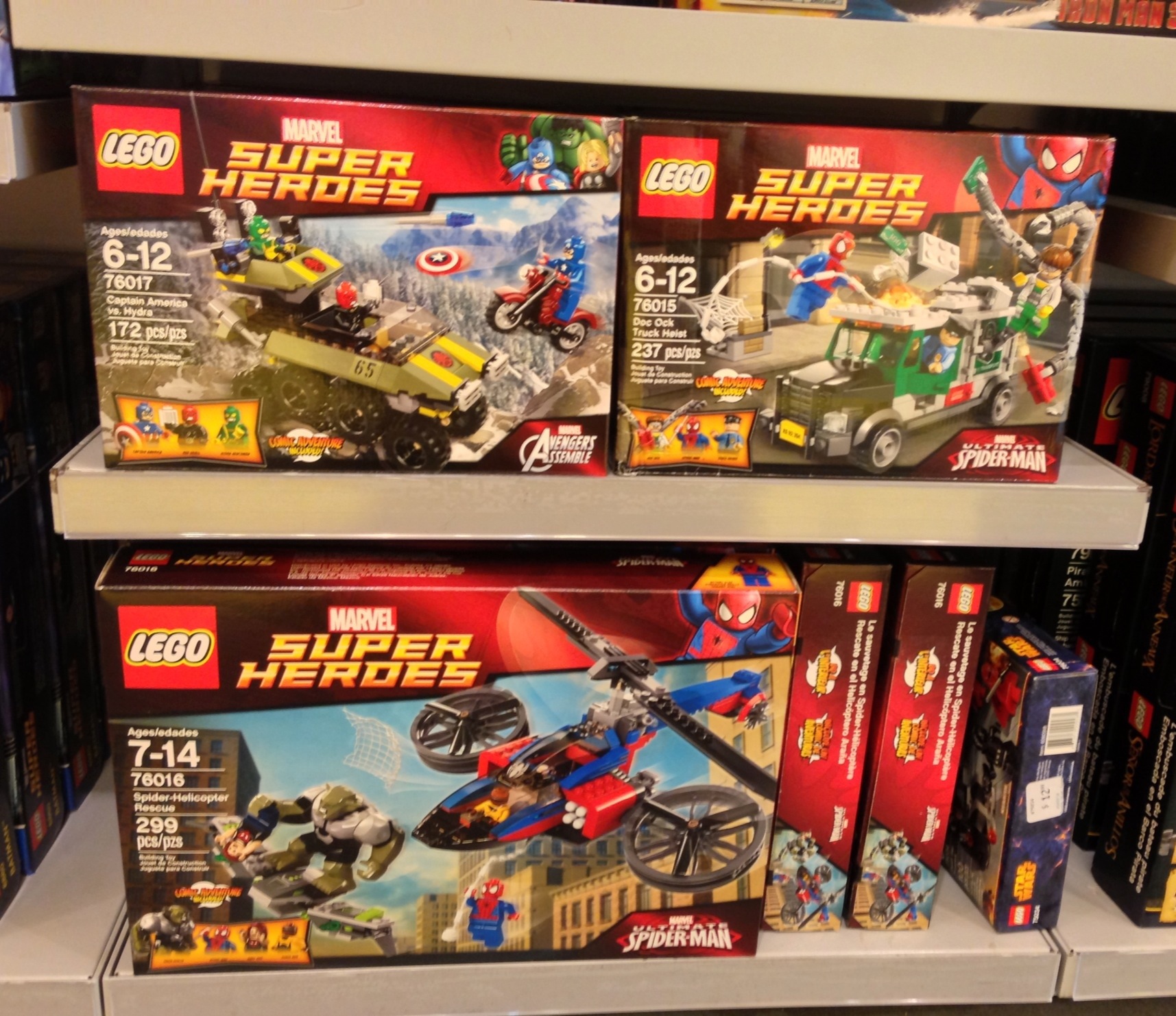 lego marvel superhero toys