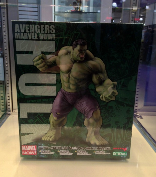 Kotobukiya Hulk ArtFX+ Box at Toy Fair 2014