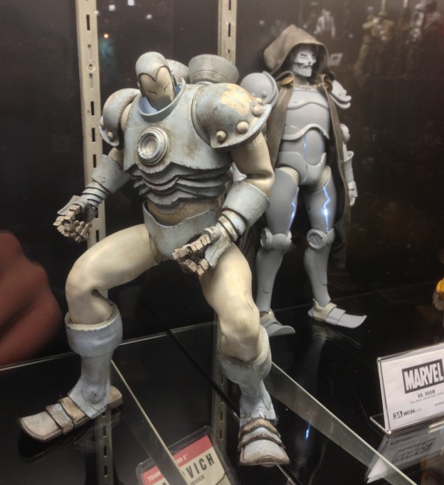 ThreeA Toys Stark Prototype Iron Man & Dr. Doom Figures Toy Fair 2014