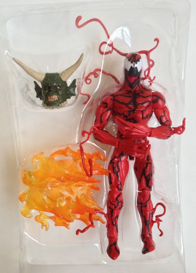 Spider-Man Marvel Legends 2014 Carnage Figure and Accessories