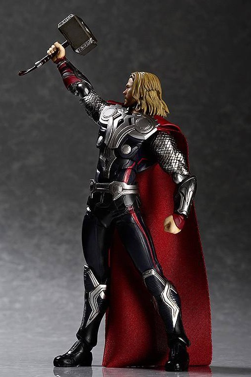 Avengers Movie Thor Figma Action Figure Raising Mjolnir Hammer High