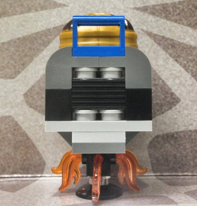 Back of Hoverchair from LEGO MODOK Minifigure LEGO 2014 Marvel Superheroes