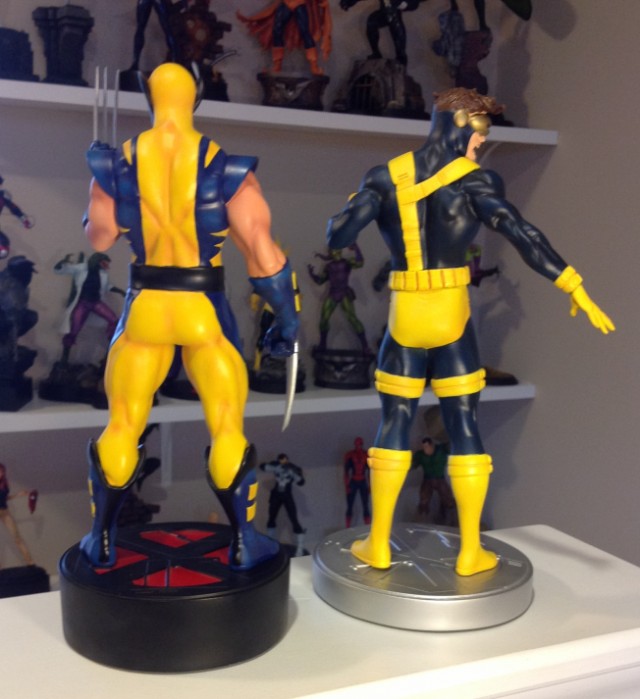 Bowen Wolverine Astonishing X-Men Statue Back with Cyclops