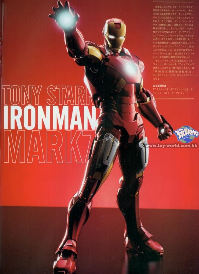 Figma Iron Man Mark 7 Action Figure June 2014