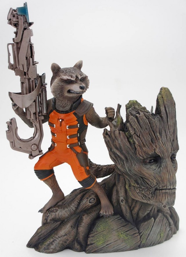 Kotobukiya Guardians of the Galaxy Rocket Raccoon & Groot Statue