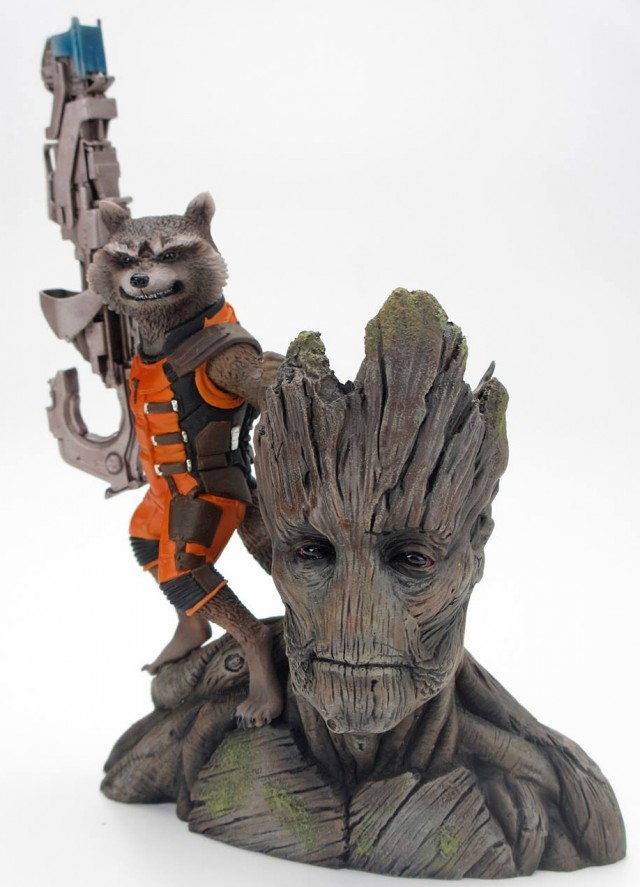 Kotobukiya Rocket Raccoon and Groot ARTFX+ Statue