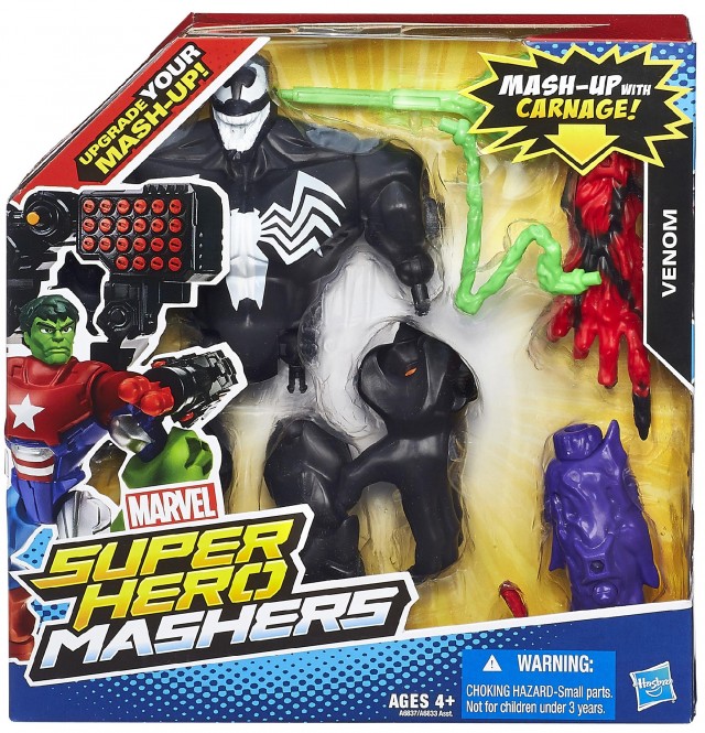 Marvel Superhero Mashers Venom Packaged with Carnage Arm