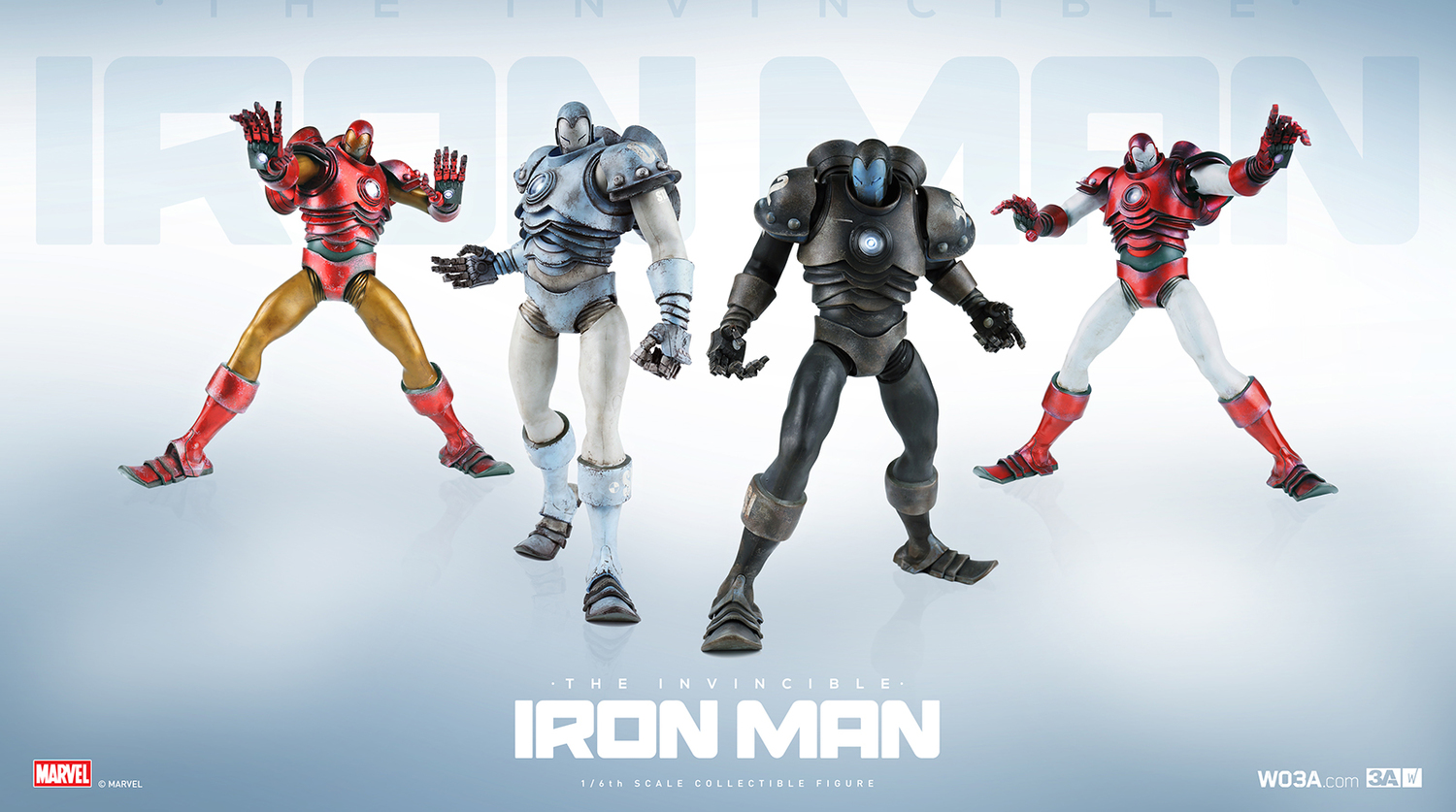ThreeA Toys Iron Man Figures Photos & Release Info! - Marvel Toy News
