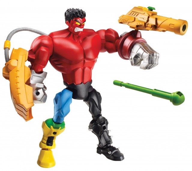 Toy Fair 2014 Marvel Super Heroes Mashers Red Hulk