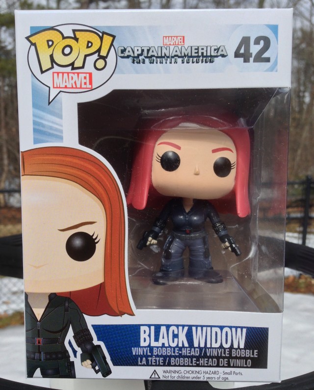 Black Widow Funko POP! Vinyls Box Front